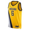 Indiana Pacers Lance Stephenson 6 Jordan 2022-23 Statement Edition Navy Miesten Pelipaidat Swingman